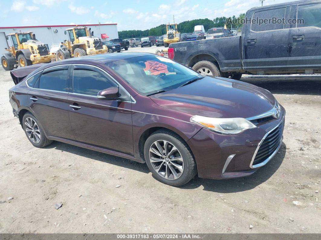 2016 Toyota Avalon Xle Premium Purple vin: 4T1BK1EB1GU223326