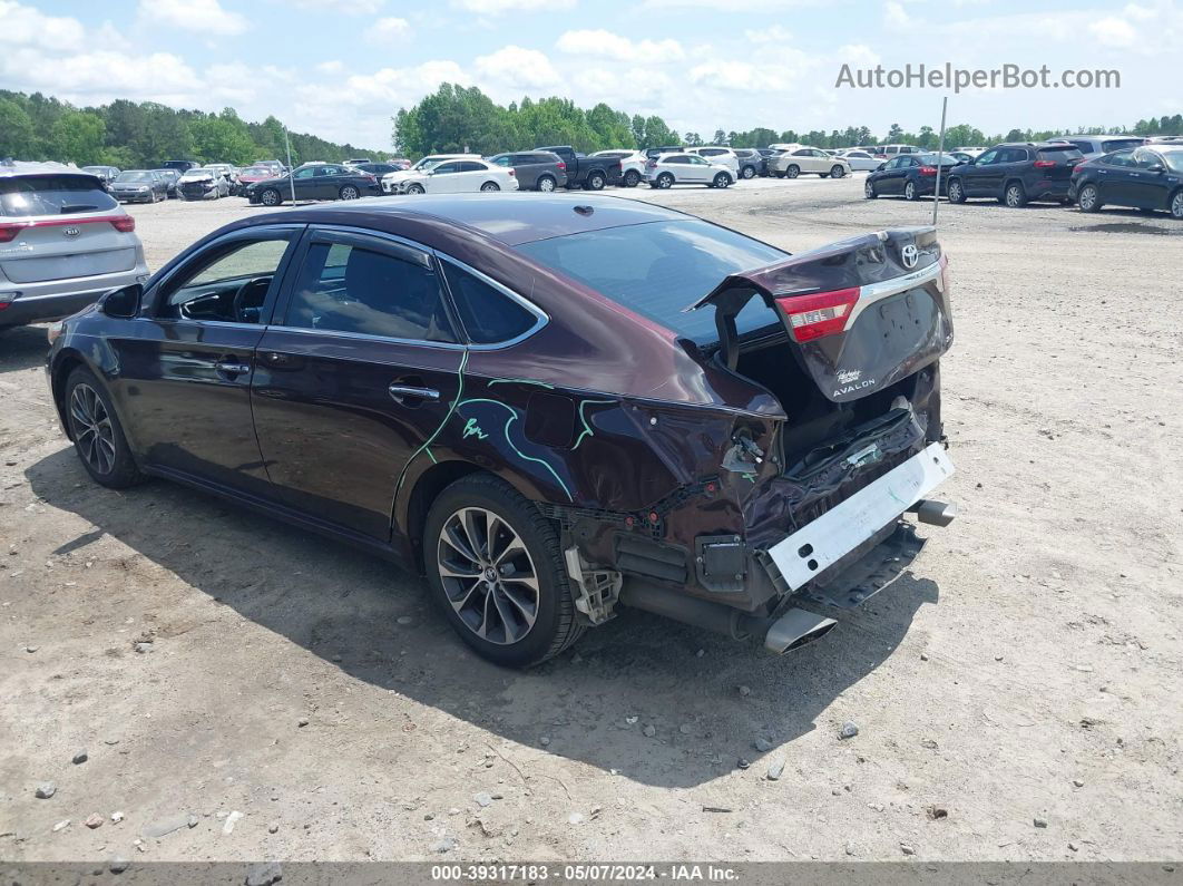 2016 Toyota Avalon Xle Premium Purple vin: 4T1BK1EB1GU223326