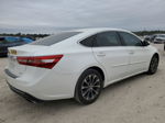 2016 Toyota Avalon Xle White vin: 4T1BK1EB1GU224010