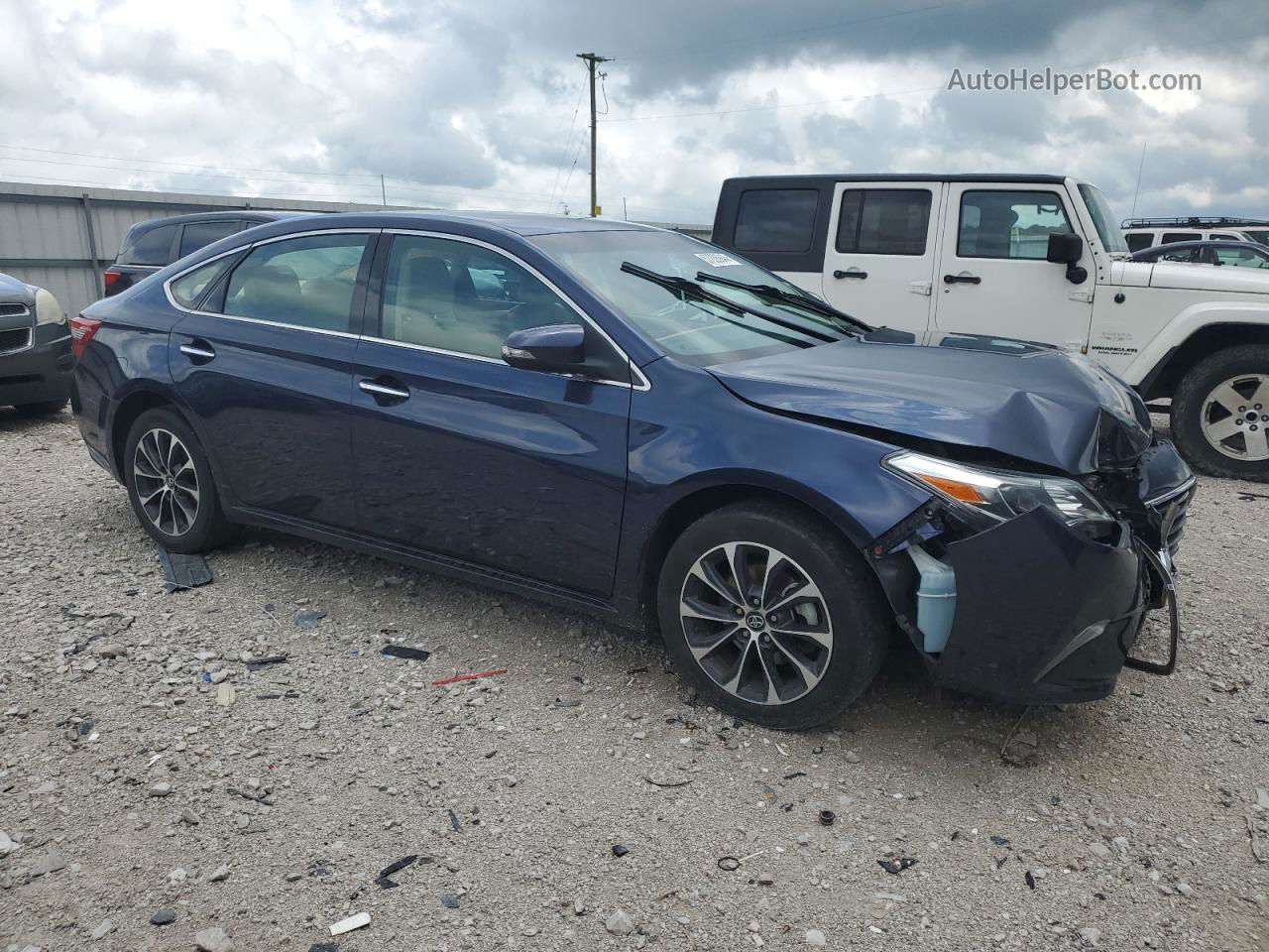 2016 Toyota Avalon Xle Blue vin: 4T1BK1EB1GU235296