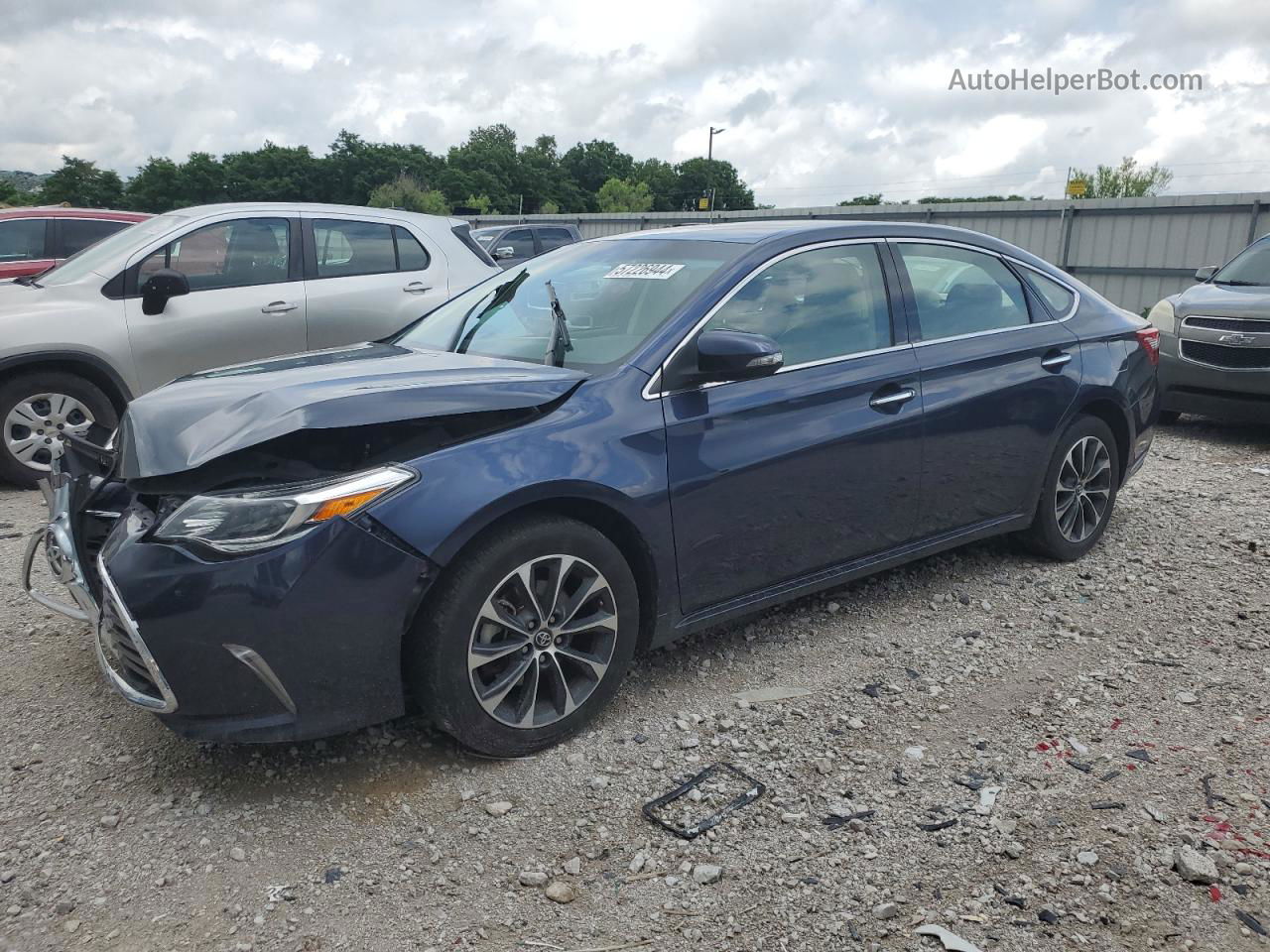 2016 Toyota Avalon Xle Синий vin: 4T1BK1EB1GU235296