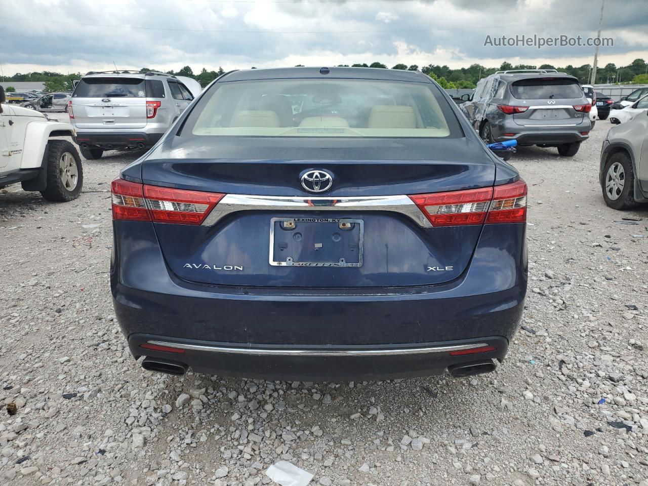 2016 Toyota Avalon Xle Синий vin: 4T1BK1EB1GU235296