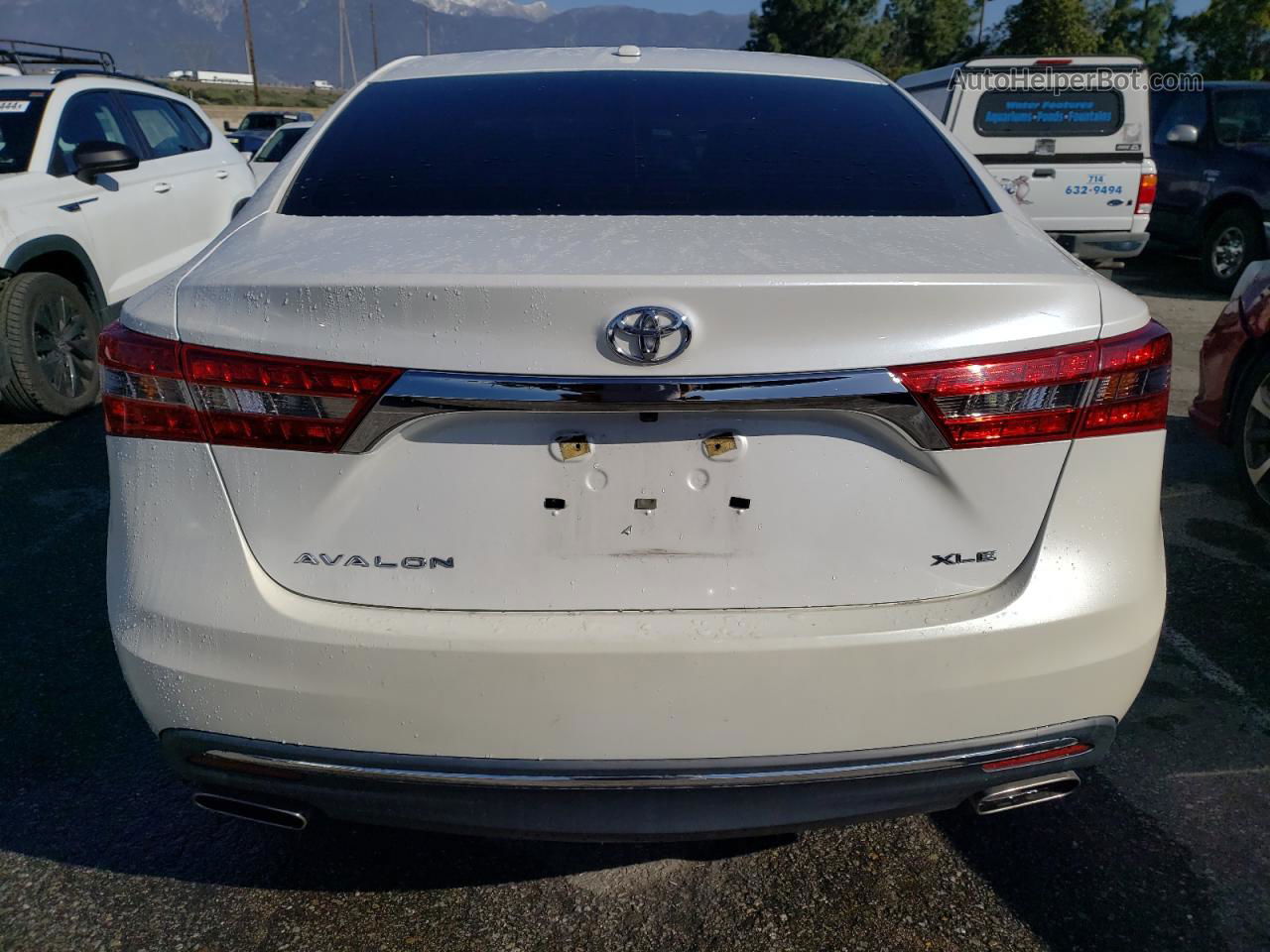 2016 Toyota Avalon Xle White vin: 4T1BK1EB1GU239834