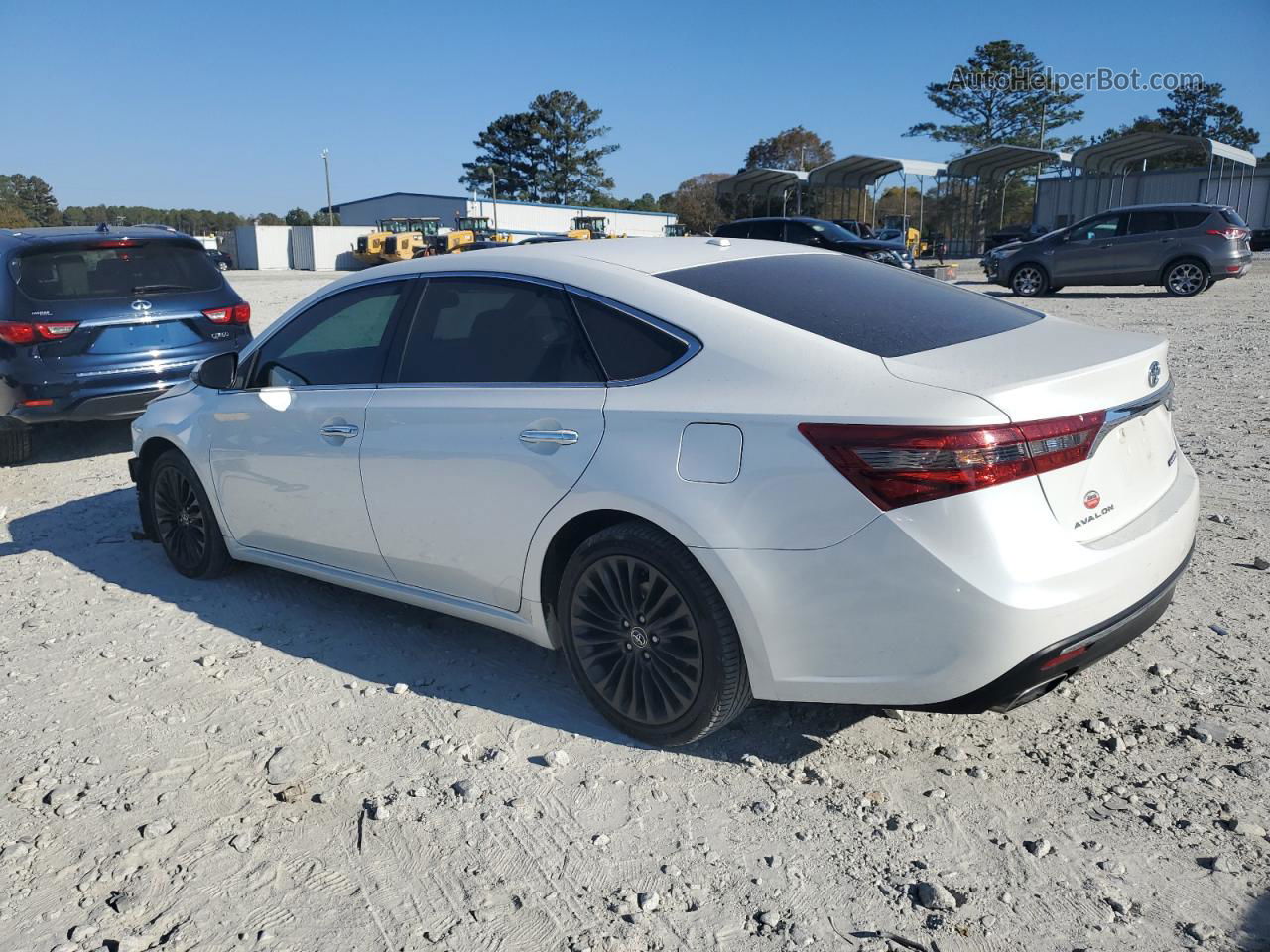 2016 Toyota Avalon Xle White vin: 4T1BK1EB2GU203456