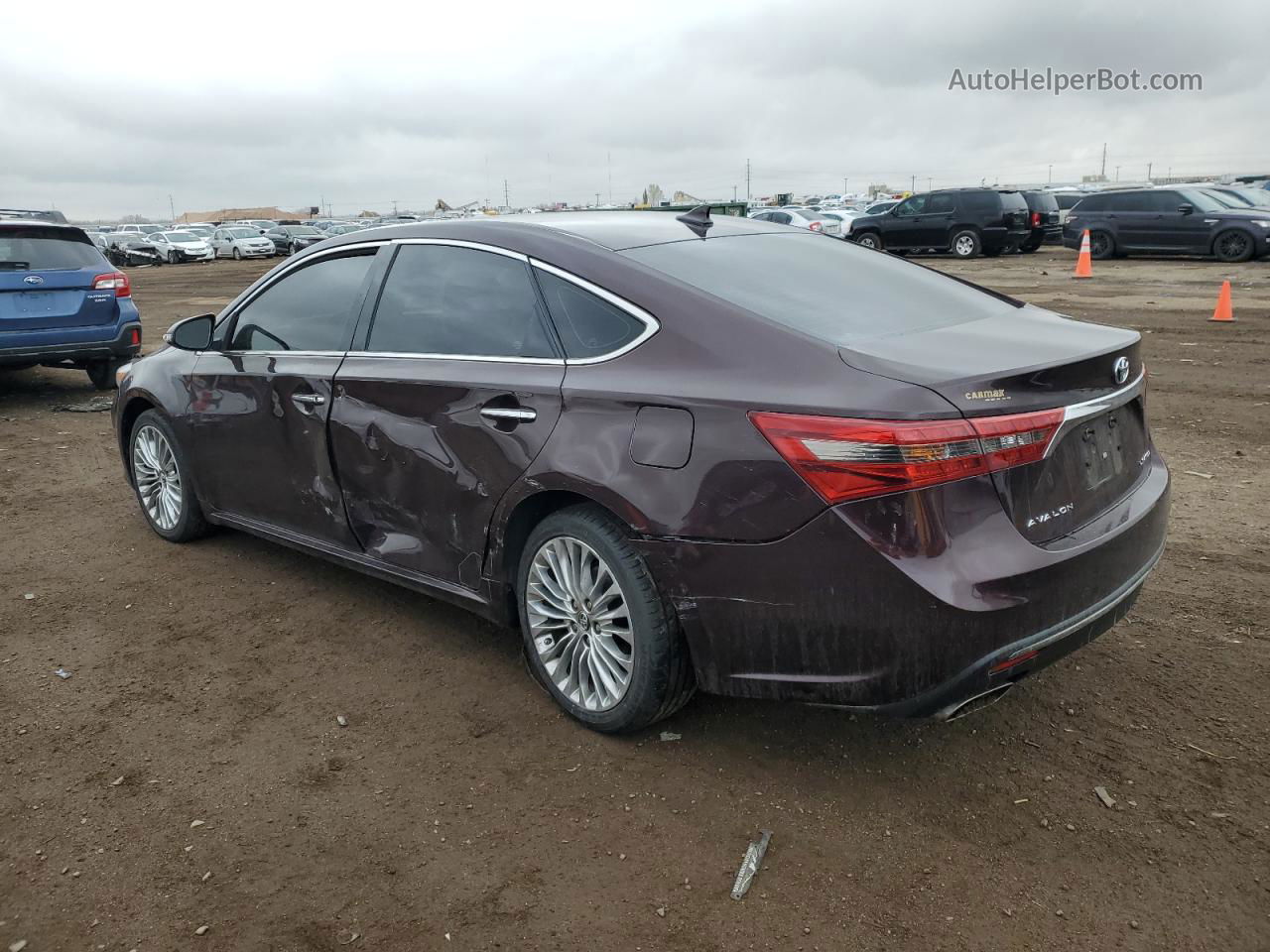 2016 Toyota Avalon Xle Темно-бордовый vin: 4T1BK1EB2GU207121