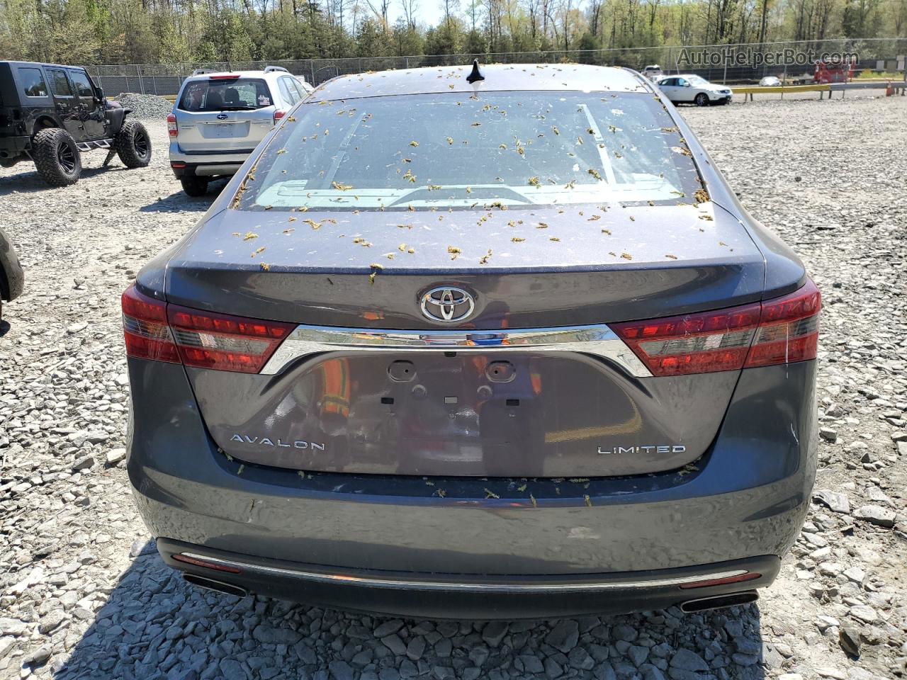 2016 Toyota Avalon Xle Серый vin: 4T1BK1EB2GU207913