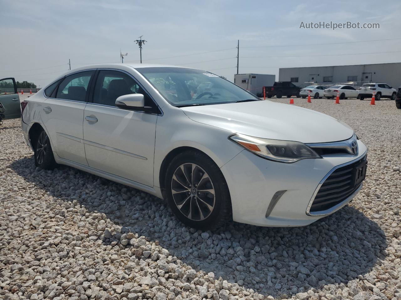 2016 Toyota Avalon Xle White vin: 4T1BK1EB2GU209614