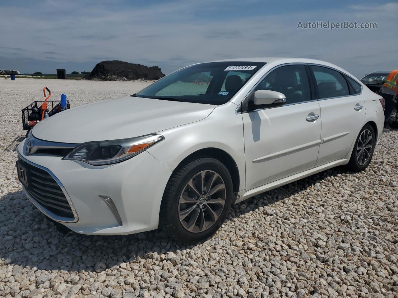 2016 Toyota Avalon Xle White vin: 4T1BK1EB2GU209614