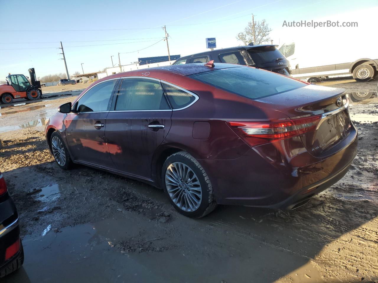 2016 Toyota Avalon Xle Burgundy vin: 4T1BK1EB2GU213565