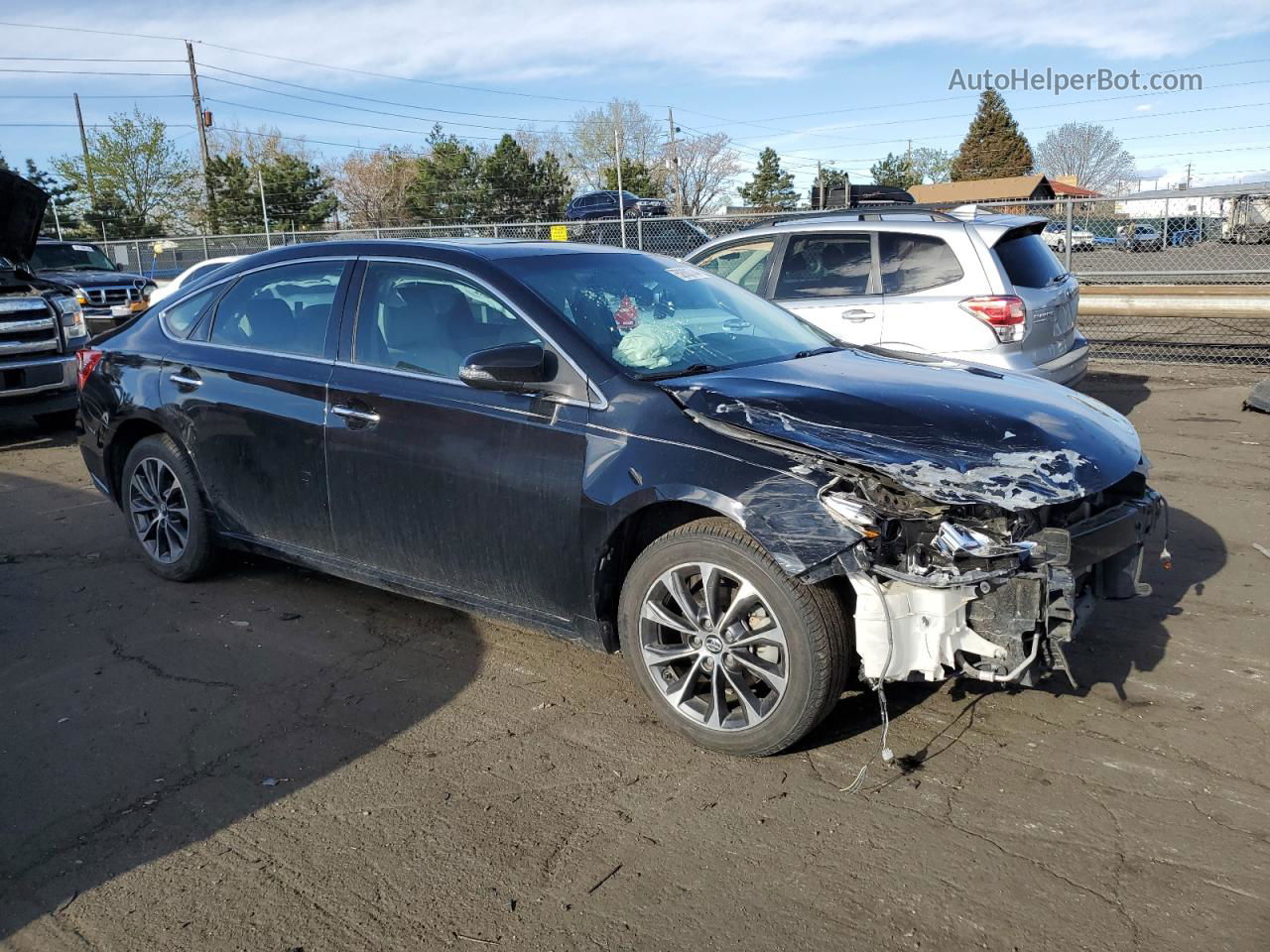 2016 Toyota Avalon Xle Черный vin: 4T1BK1EB2GU213856