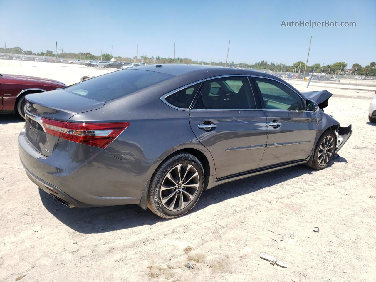 2016 Toyota Avalon Xle Серый vin: 4T1BK1EB2GU217518