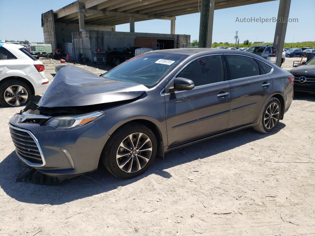 2016 Toyota Avalon Xle Gray vin: 4T1BK1EB2GU217518