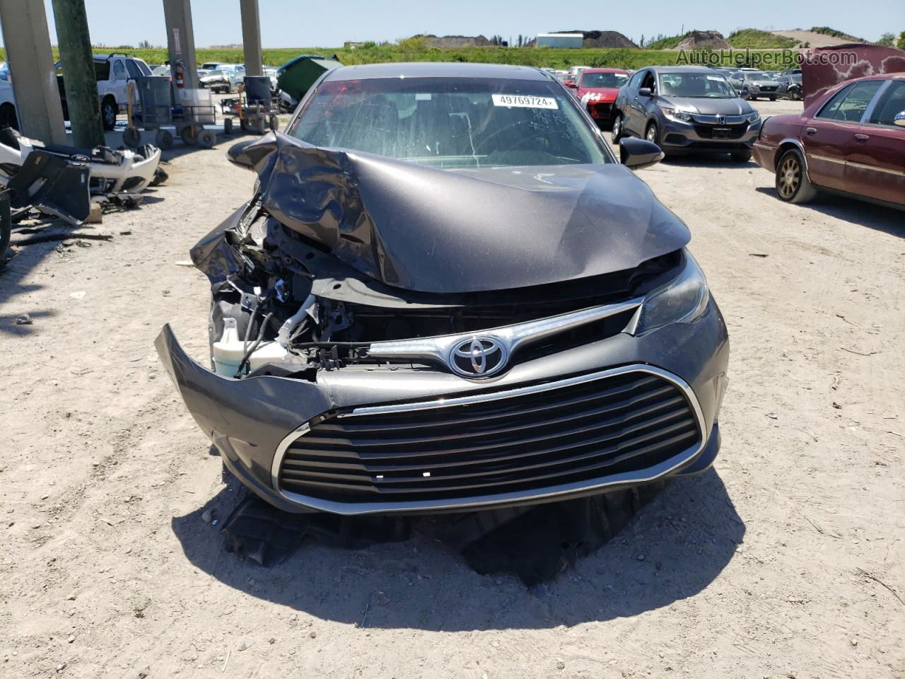 2016 Toyota Avalon Xle Серый vin: 4T1BK1EB2GU217518