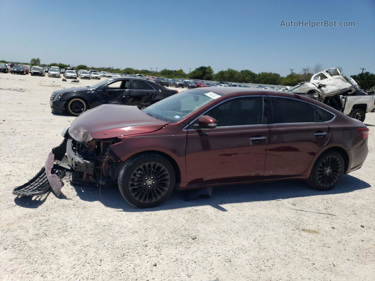 2016 Toyota Avalon Xle Maroon vin: 4T1BK1EB2GU222153