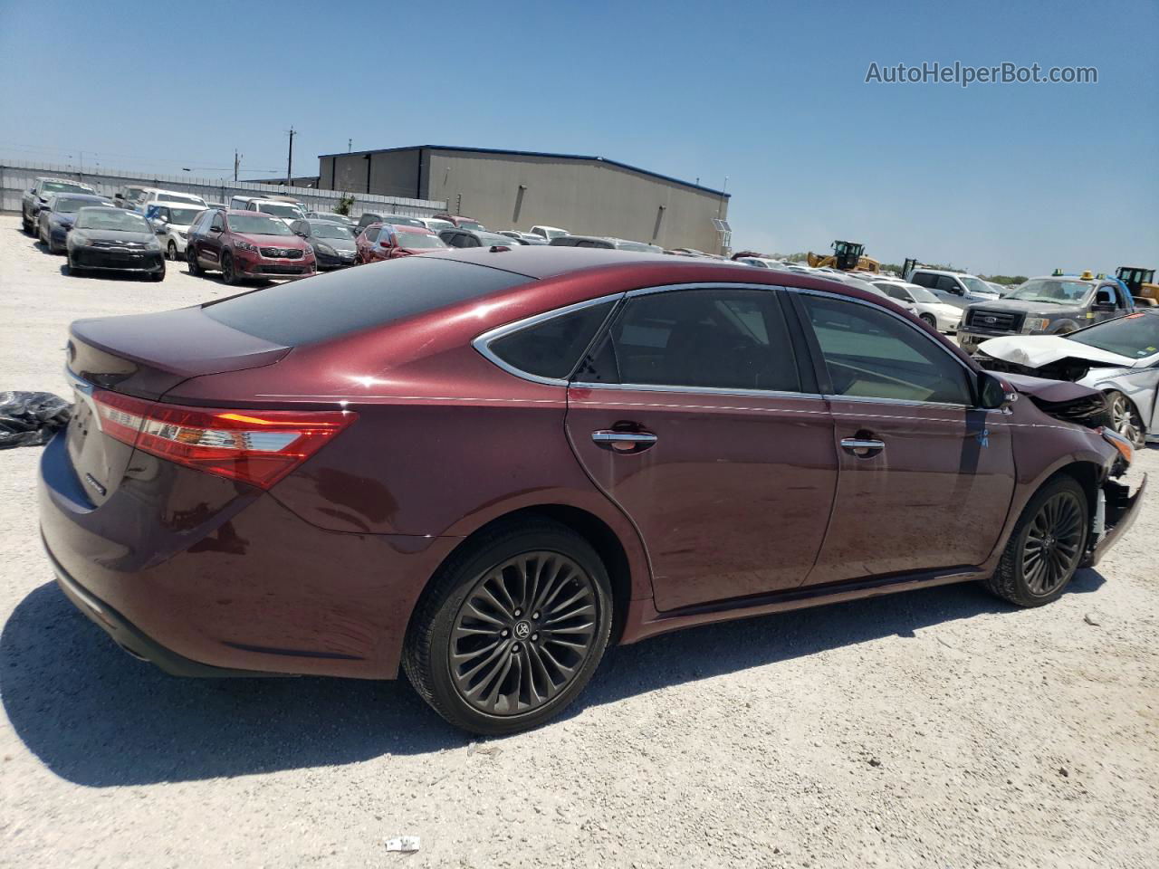 2016 Toyota Avalon Xle Maroon vin: 4T1BK1EB2GU222153