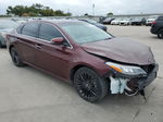 2016 Toyota Avalon Xle Burgundy vin: 4T1BK1EB2GU222153