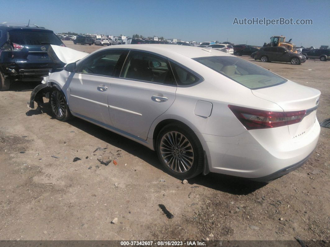 2016 Toyota Avalon Limited/touring/xle Белый vin: 4T1BK1EB2GU223612