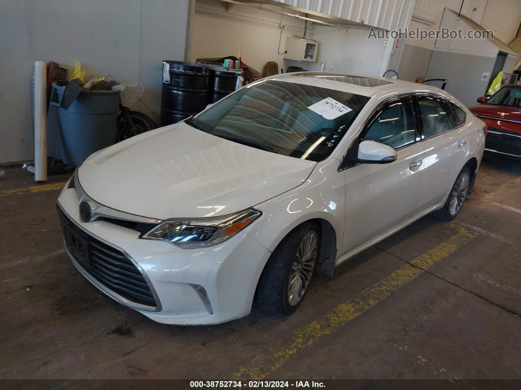 2016 Toyota Avalon Limited Белый vin: 4T1BK1EB2GU225571