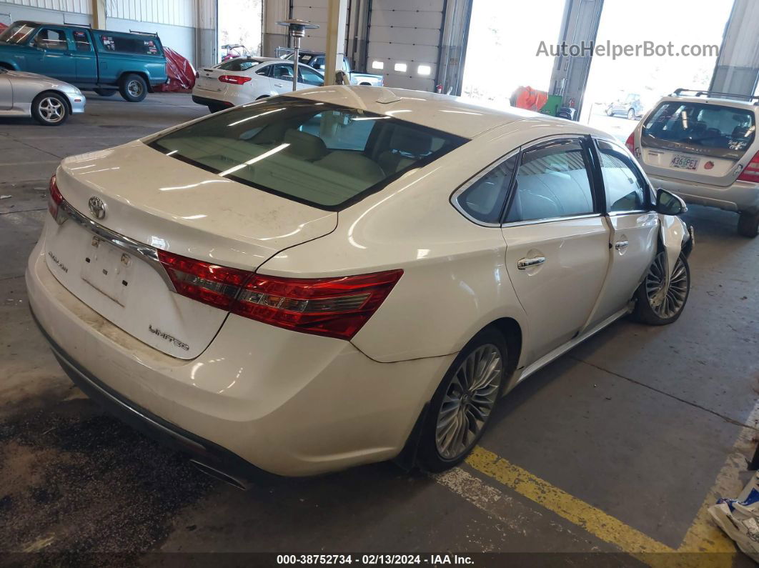 2016 Toyota Avalon Limited White vin: 4T1BK1EB2GU225571