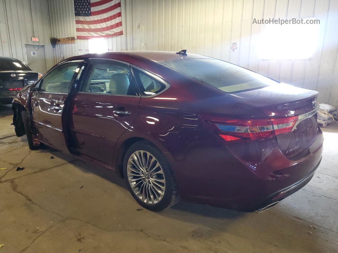 2016 Toyota Avalon Xle Burgundy vin: 4T1BK1EB2GU232200