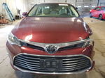 2016 Toyota Avalon Xle Burgundy vin: 4T1BK1EB2GU232200