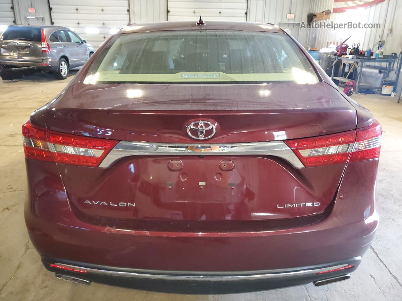 2016 Toyota Avalon Xle Burgundy vin: 4T1BK1EB2GU232200