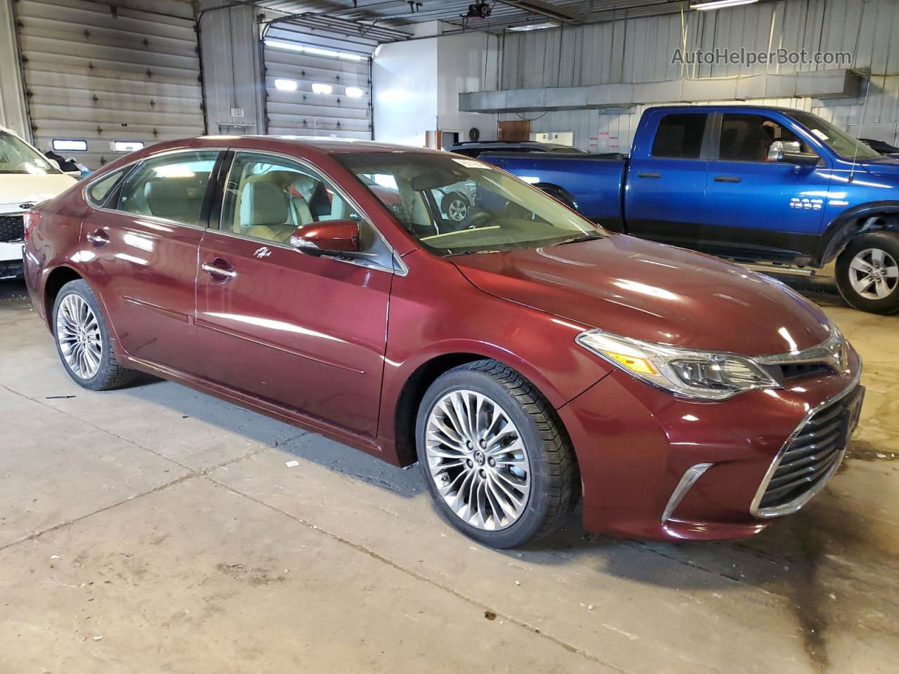 2016 Toyota Avalon Xle Burgundy vin: 4T1BK1EB2GU232200