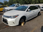 2016 Toyota Avalon Xle White vin: 4T1BK1EB2GU235534