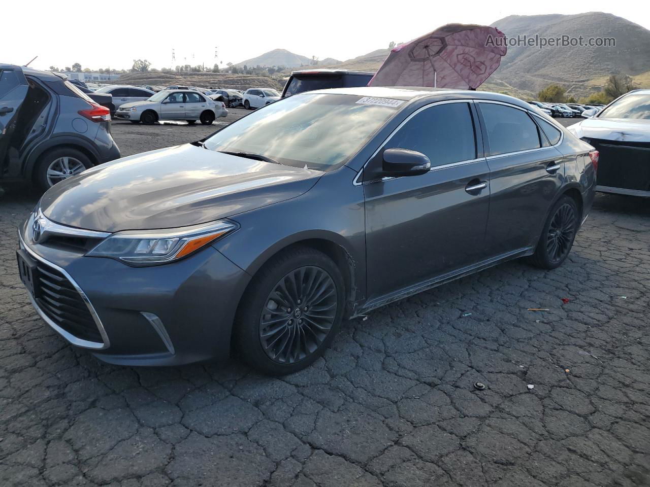 2016 Toyota Avalon Xle Gray vin: 4T1BK1EB2GU239888