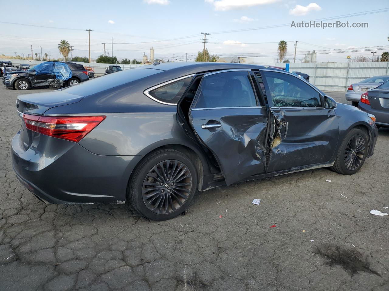 2016 Toyota Avalon Xle Gray vin: 4T1BK1EB2GU239888