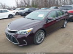 2016 Toyota Avalon Limited Maroon vin: 4T1BK1EB2GU242807