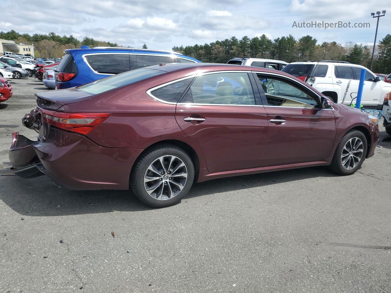 2016 Toyota Avalon Xle Red vin: 4T1BK1EB3GU194329