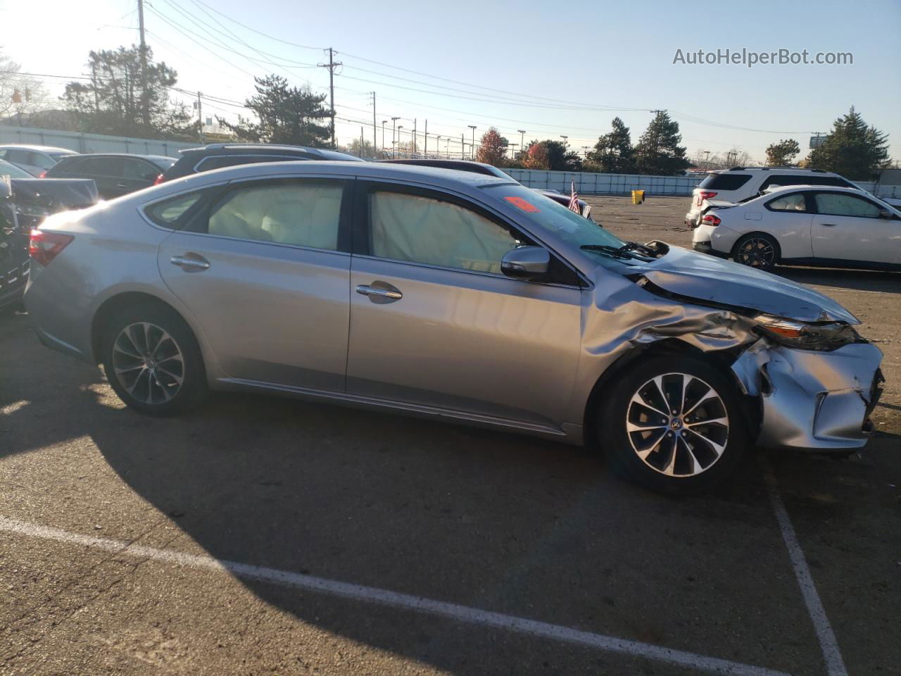 2016 Toyota Avalon Xle Silver vin: 4T1BK1EB3GU194346