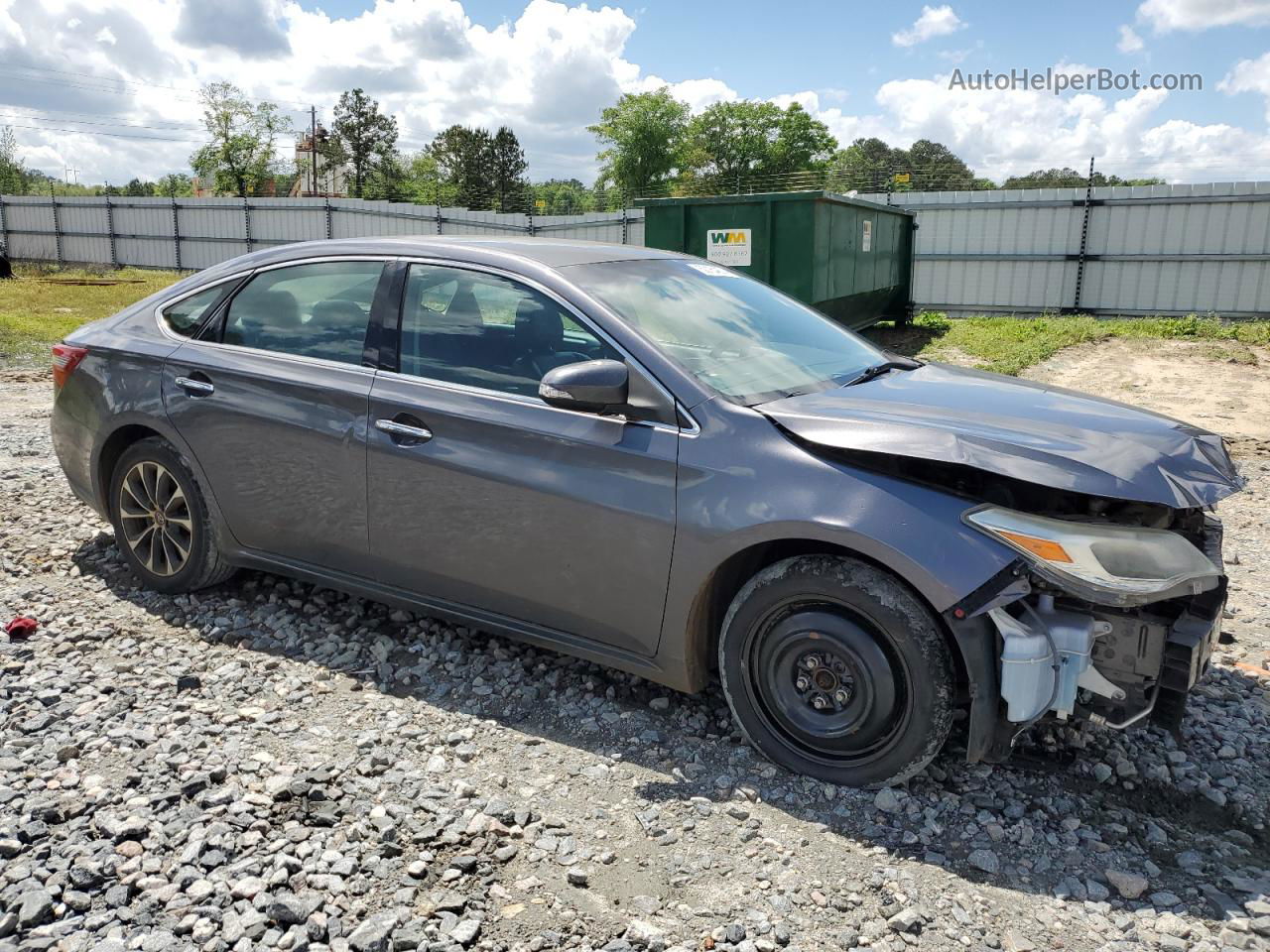 2016 Toyota Avalon Xle Charcoal vin: 4T1BK1EB3GU213770