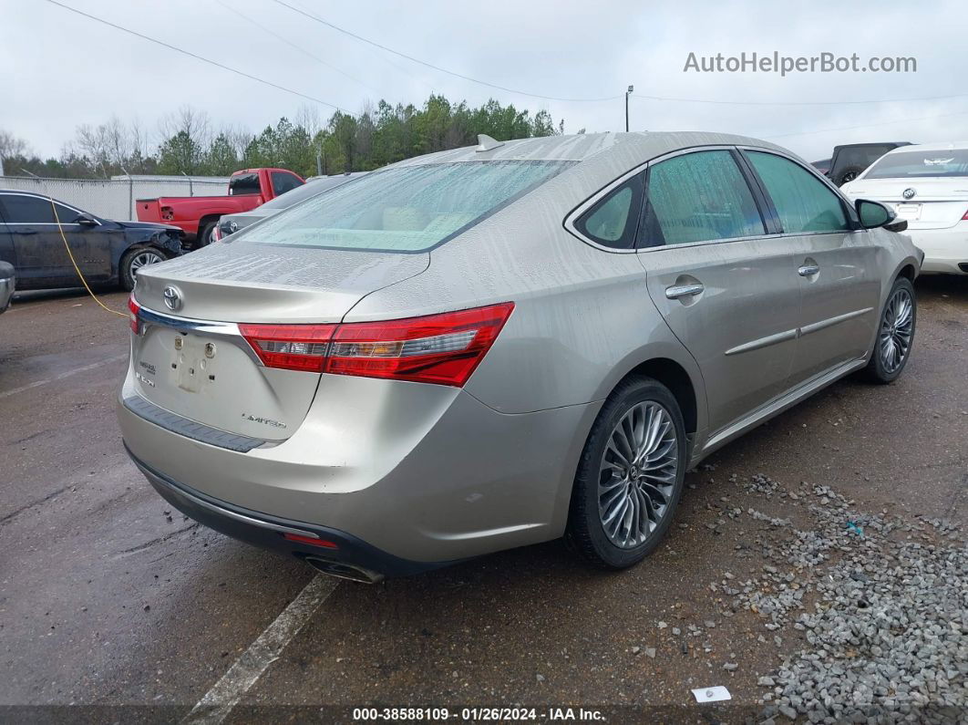 2016 Toyota Avalon Limited Tan vin: 4T1BK1EB3GU223232