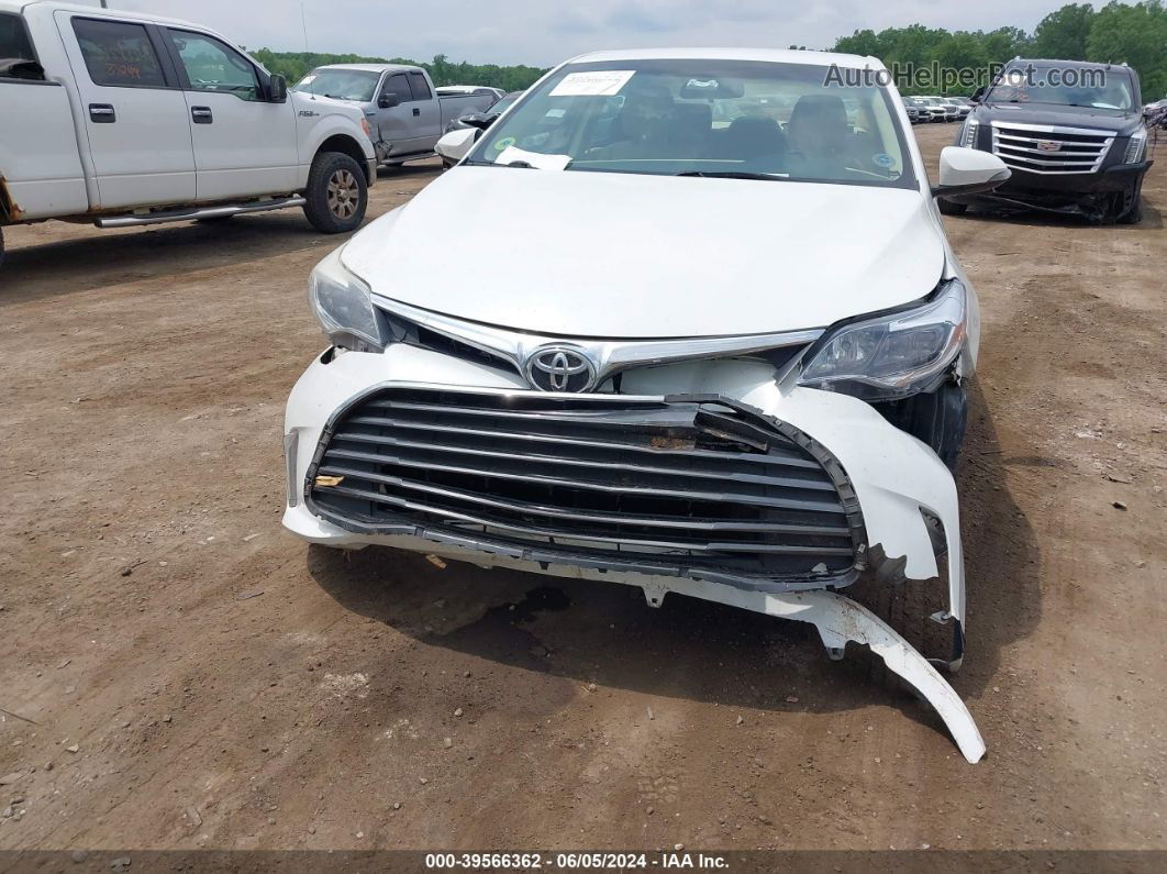 2016 Toyota Avalon Xle Белый vin: 4T1BK1EB4GU194632