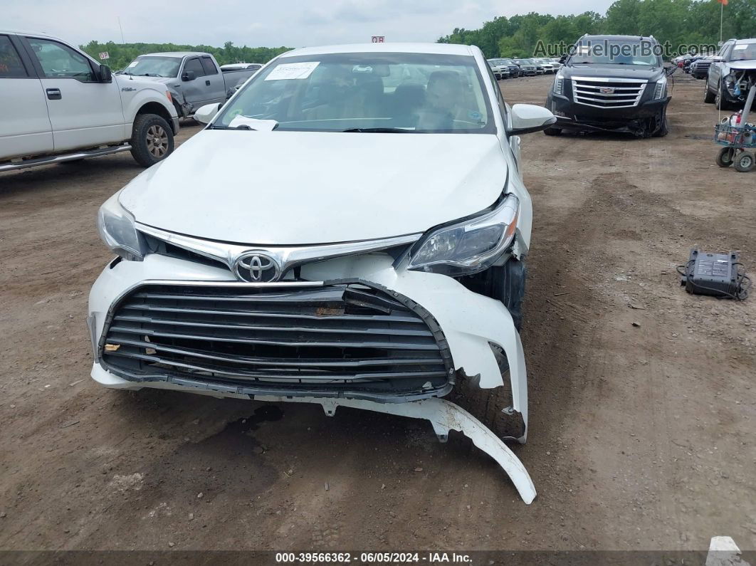 2016 Toyota Avalon Xle Белый vin: 4T1BK1EB4GU194632