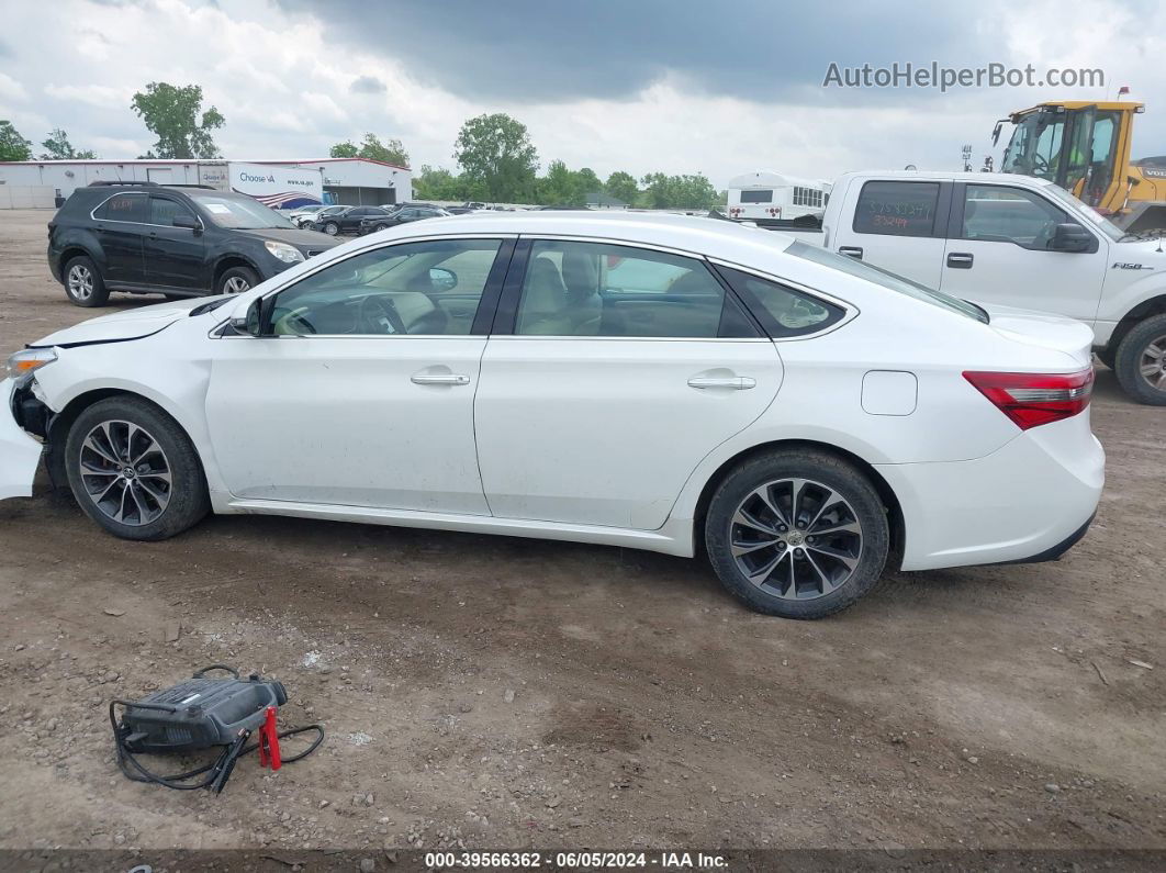 2016 Toyota Avalon Xle White vin: 4T1BK1EB4GU194632