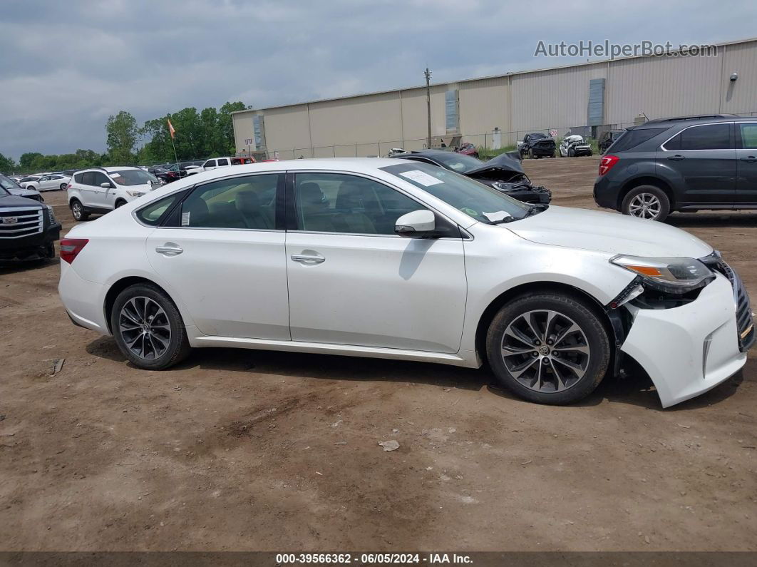 2016 Toyota Avalon Xle Белый vin: 4T1BK1EB4GU194632