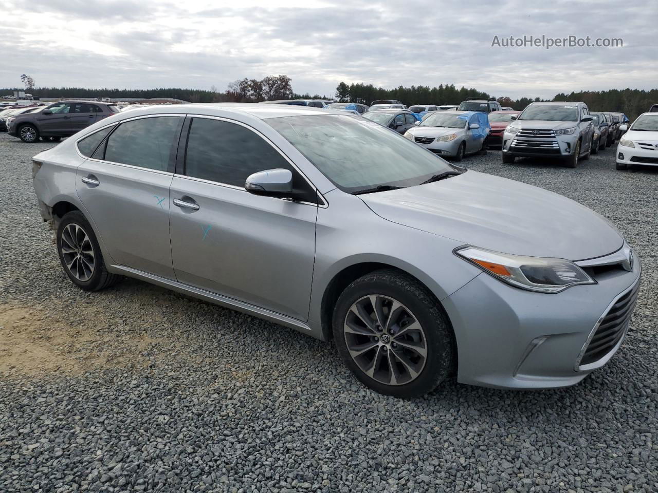 2016 Toyota Avalon Xle Silver vin: 4T1BK1EB4GU195635