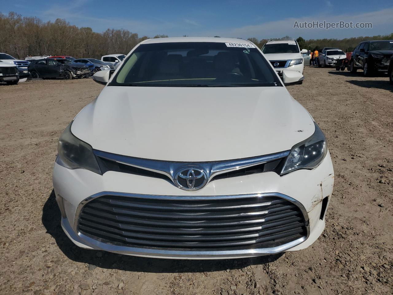 2016 Toyota Avalon Xle White vin: 4T1BK1EB4GU202258