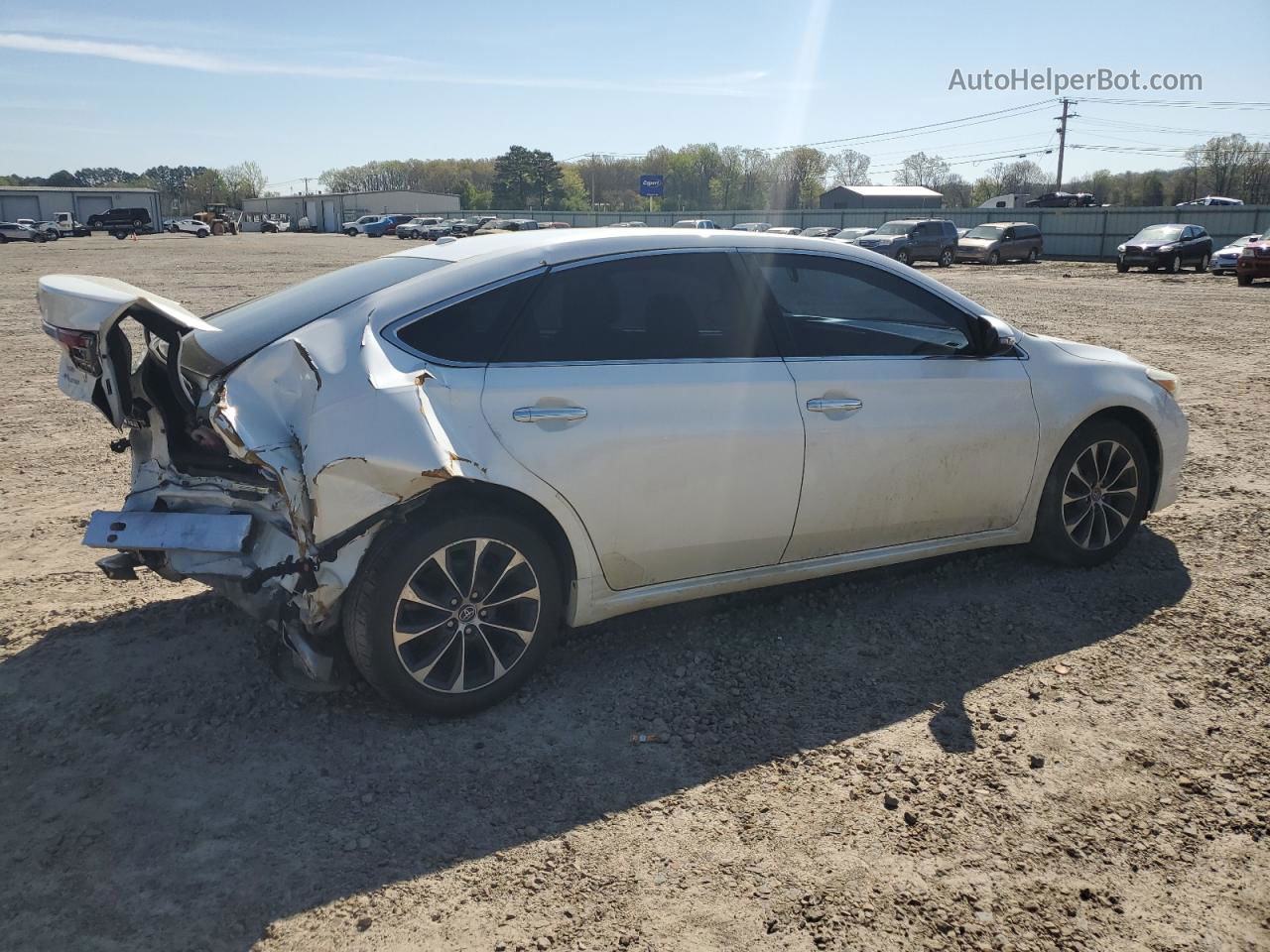 2016 Toyota Avalon Xle White vin: 4T1BK1EB4GU202258