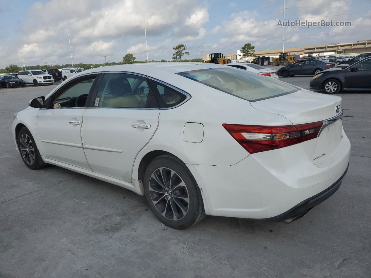 2016 Toyota Avalon Xle White vin: 4T1BK1EB4GU209470