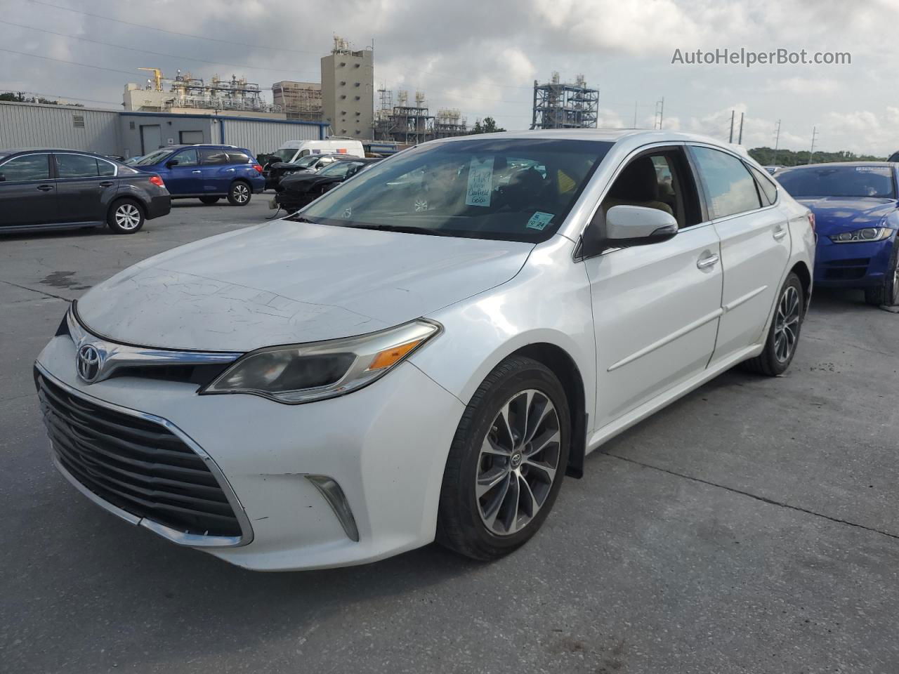 2016 Toyota Avalon Xle White vin: 4T1BK1EB4GU209470