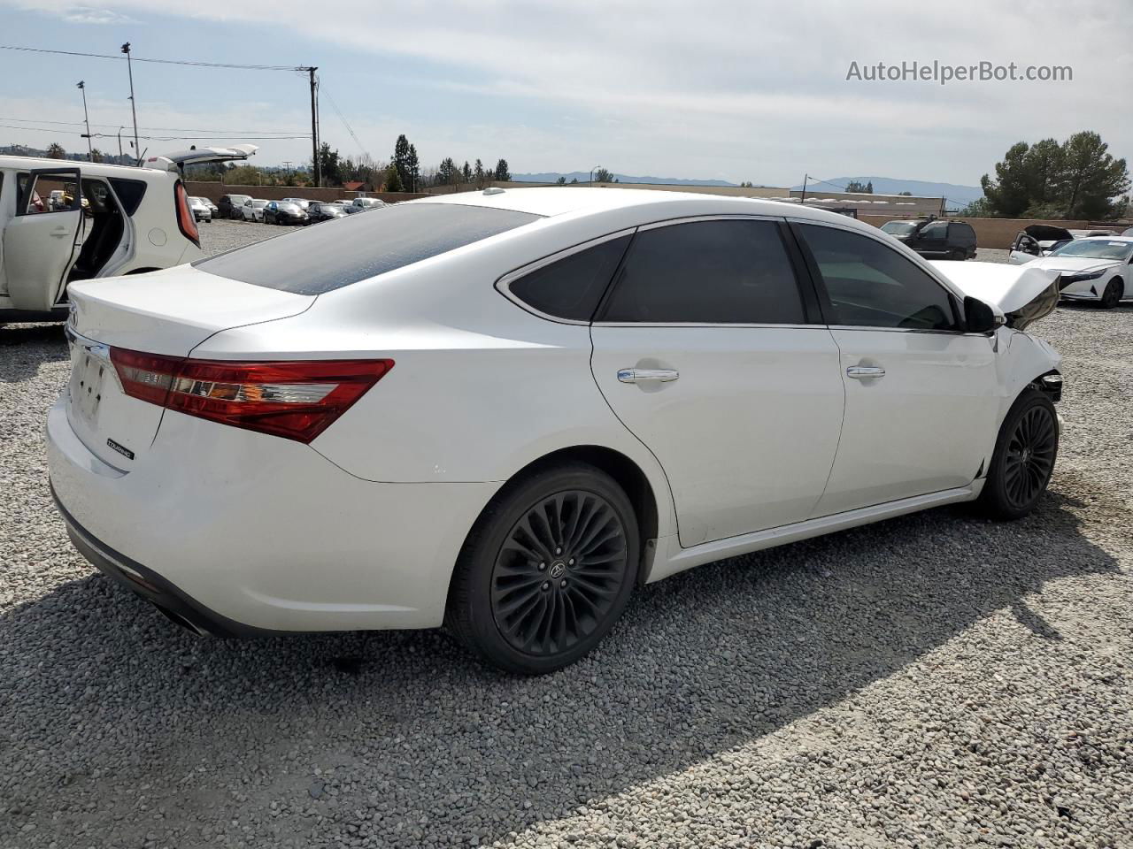 2016 Toyota Avalon Xle White vin: 4T1BK1EB4GU219576