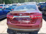 2016 Toyota Avalon Xle Burgundy vin: 4T1BK1EB4GU224499