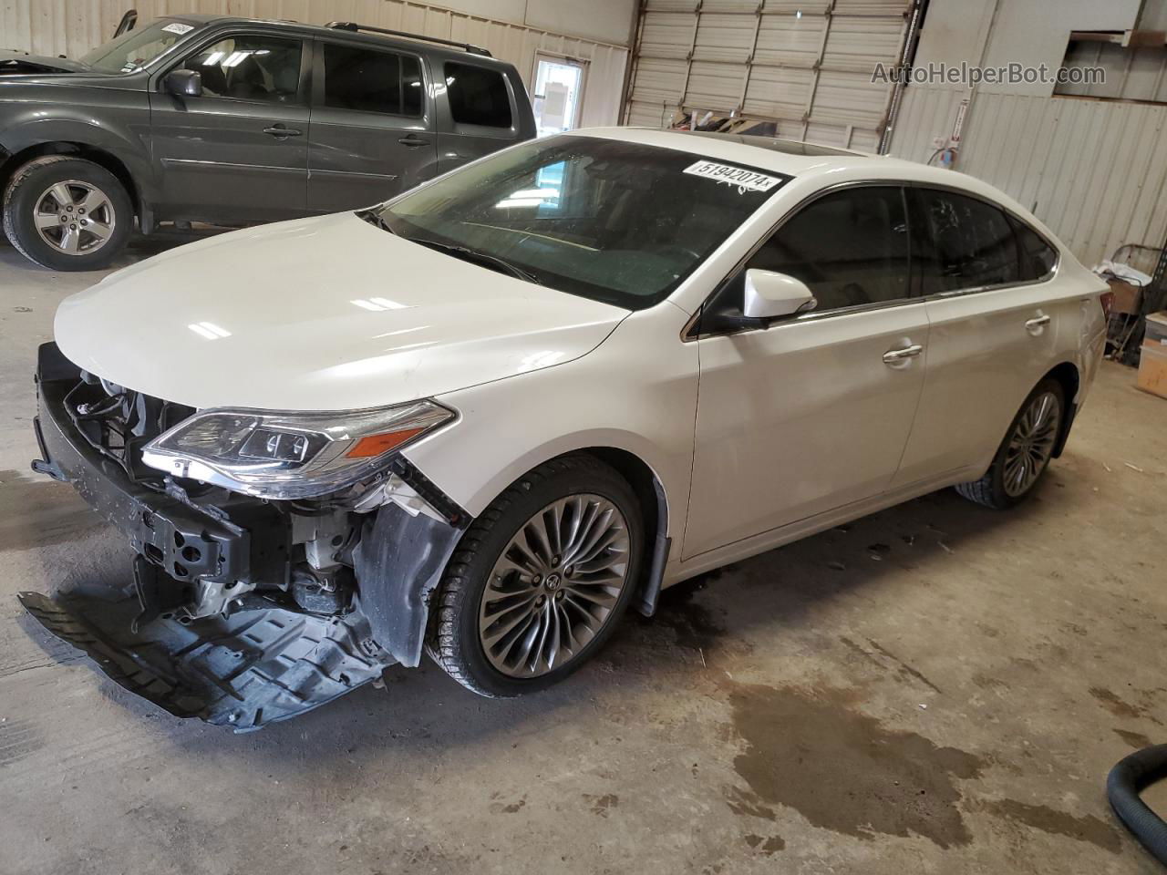 2016 Toyota Avalon Xle White vin: 4T1BK1EB4GU227225