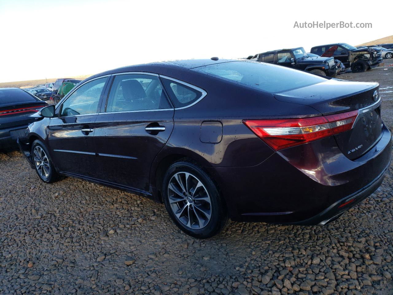 2016 Toyota Avalon Xle Burgundy vin: 4T1BK1EB4GU231260