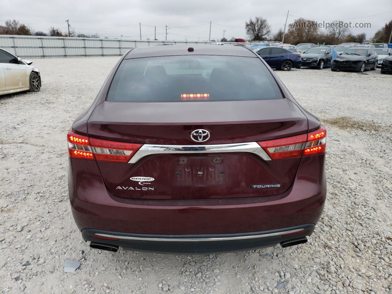 2016 Toyota Avalon Xle Burgundy vin: 4T1BK1EB4GU234739