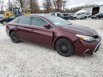 2016 Toyota Avalon Xle Burgundy vin: 4T1BK1EB4GU234739